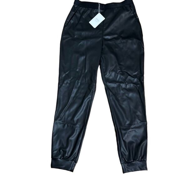 NWT Wolford Vegan Leather Trouser Pants Black XS - Picture 8 of 16